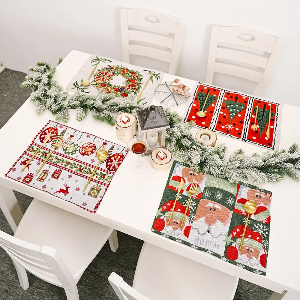 Assorted 2-Piece Christmas Placemats, image 3