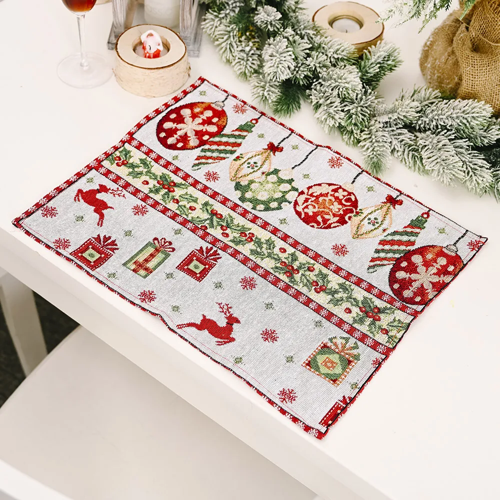 Assorted 2-Piece Christmas Placemats, image 8