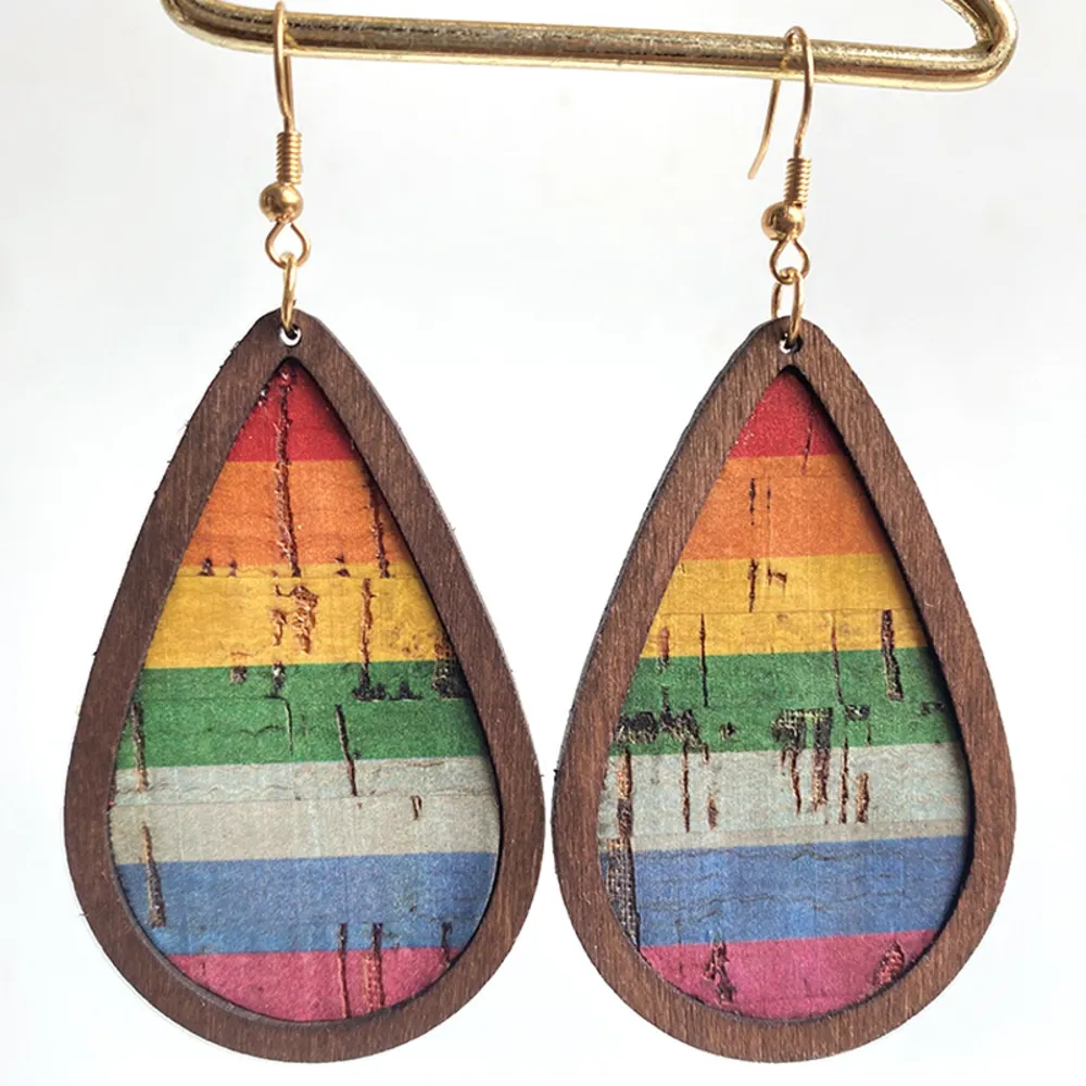 Teardrop Drop Earrings, image 5