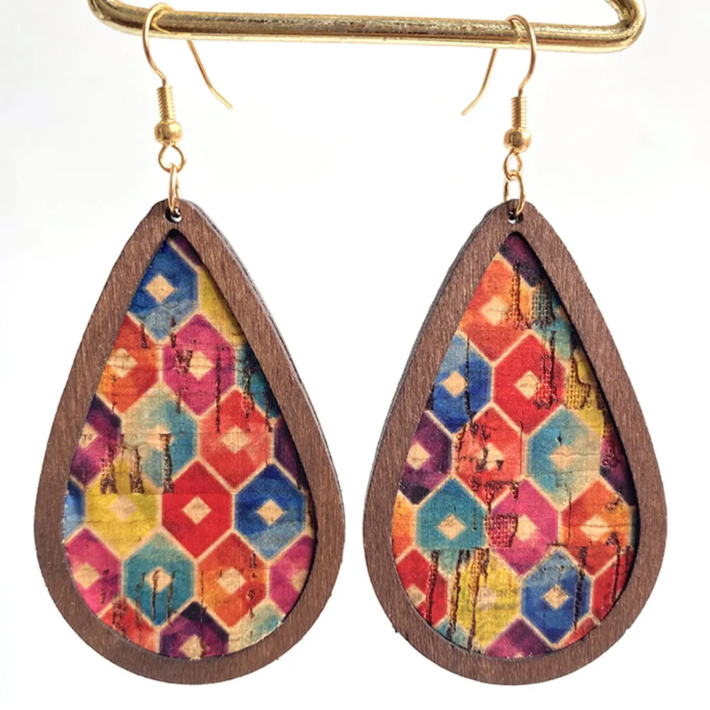 Teardrop Drop Earrings, image 6