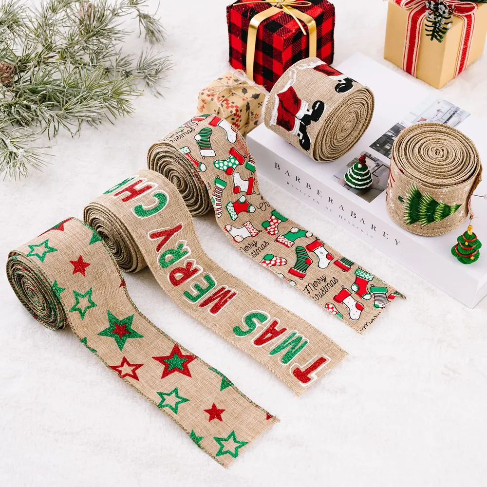Christmas Polyester Ribbon, image 5