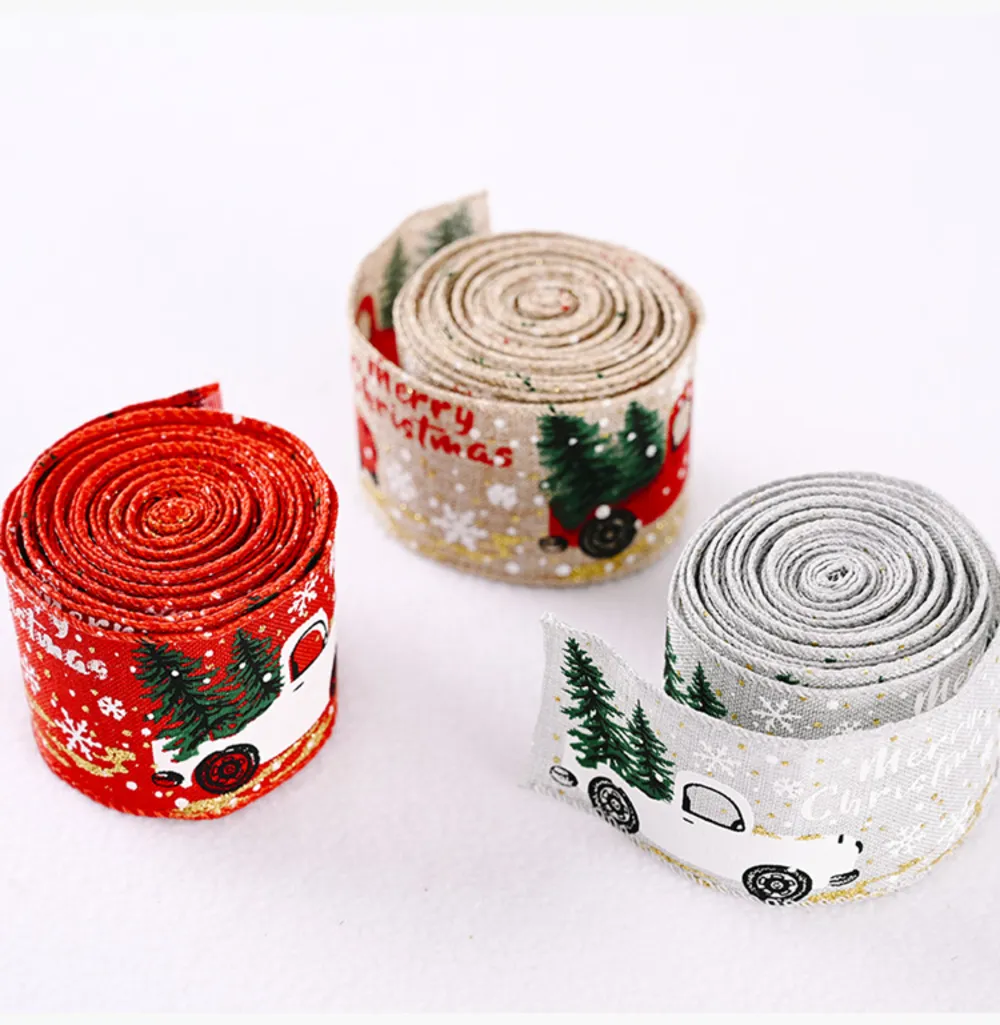 Car & Christmas Tree Ribbon, image 5