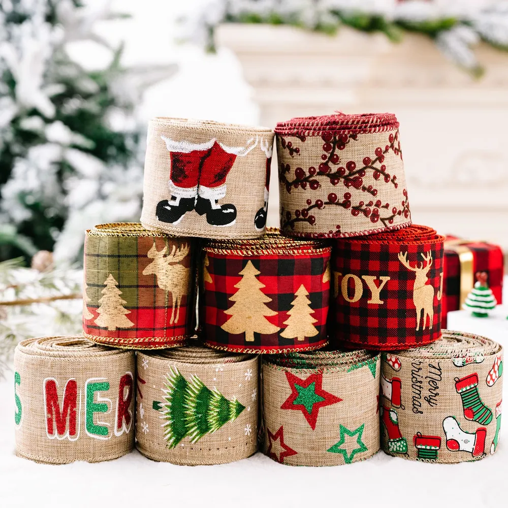 Christmas Polyester Ribbon, image 2