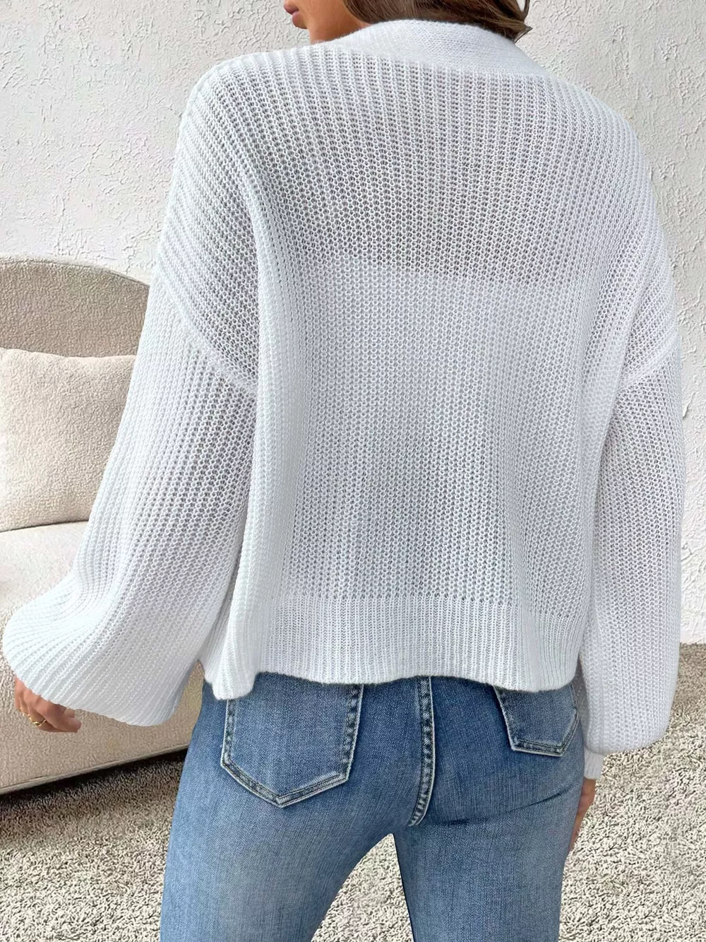 Strawberry Applique Button Up Cardigan, image 6