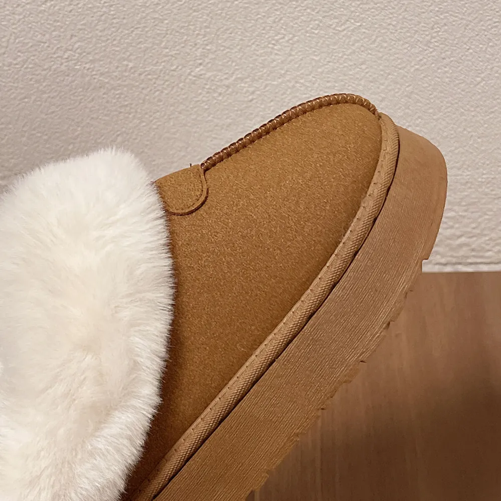 Cozy Furry Platform Boots, image 8