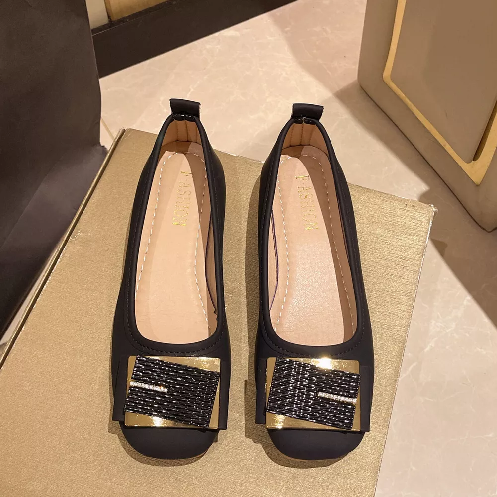 Round Toe Block Heels Slip-Ons, image 8