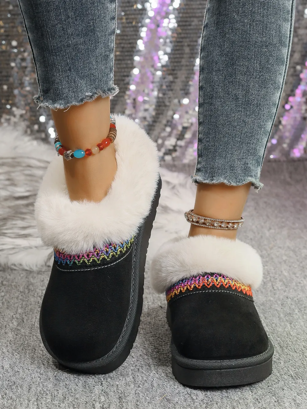 Round Toe Platform Boots, image 8