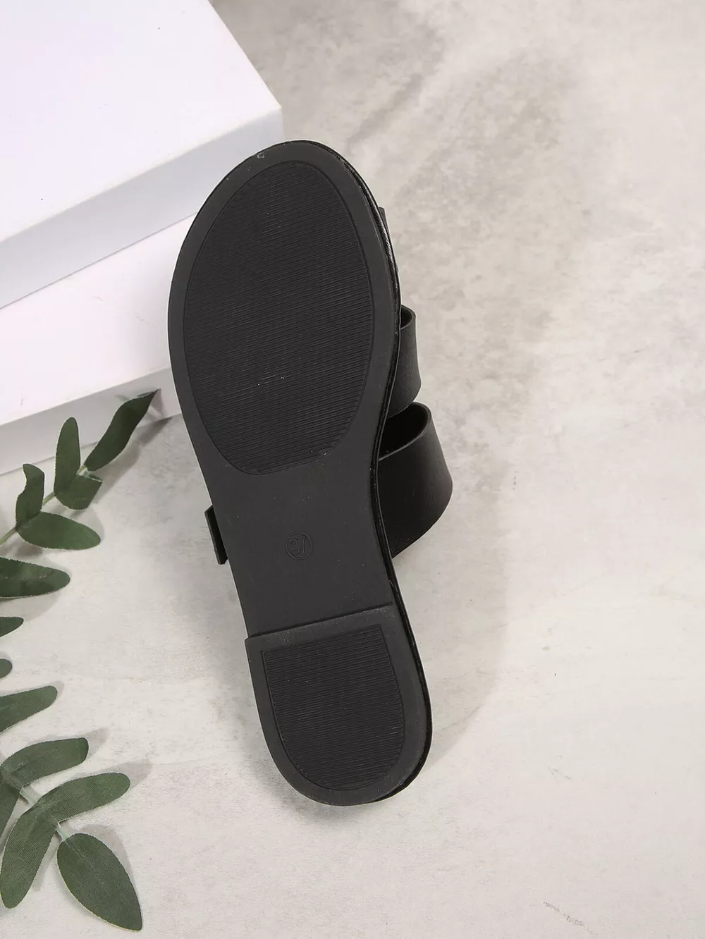 Comfortable Slip-On Leather Sandals with Adjustable Buckle, image 9