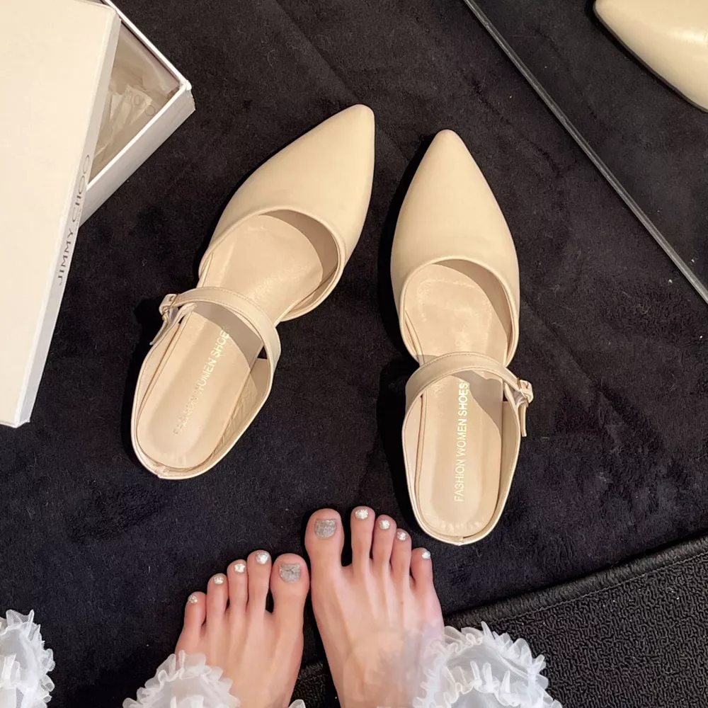 Point Toe Flats Sandals, image 14