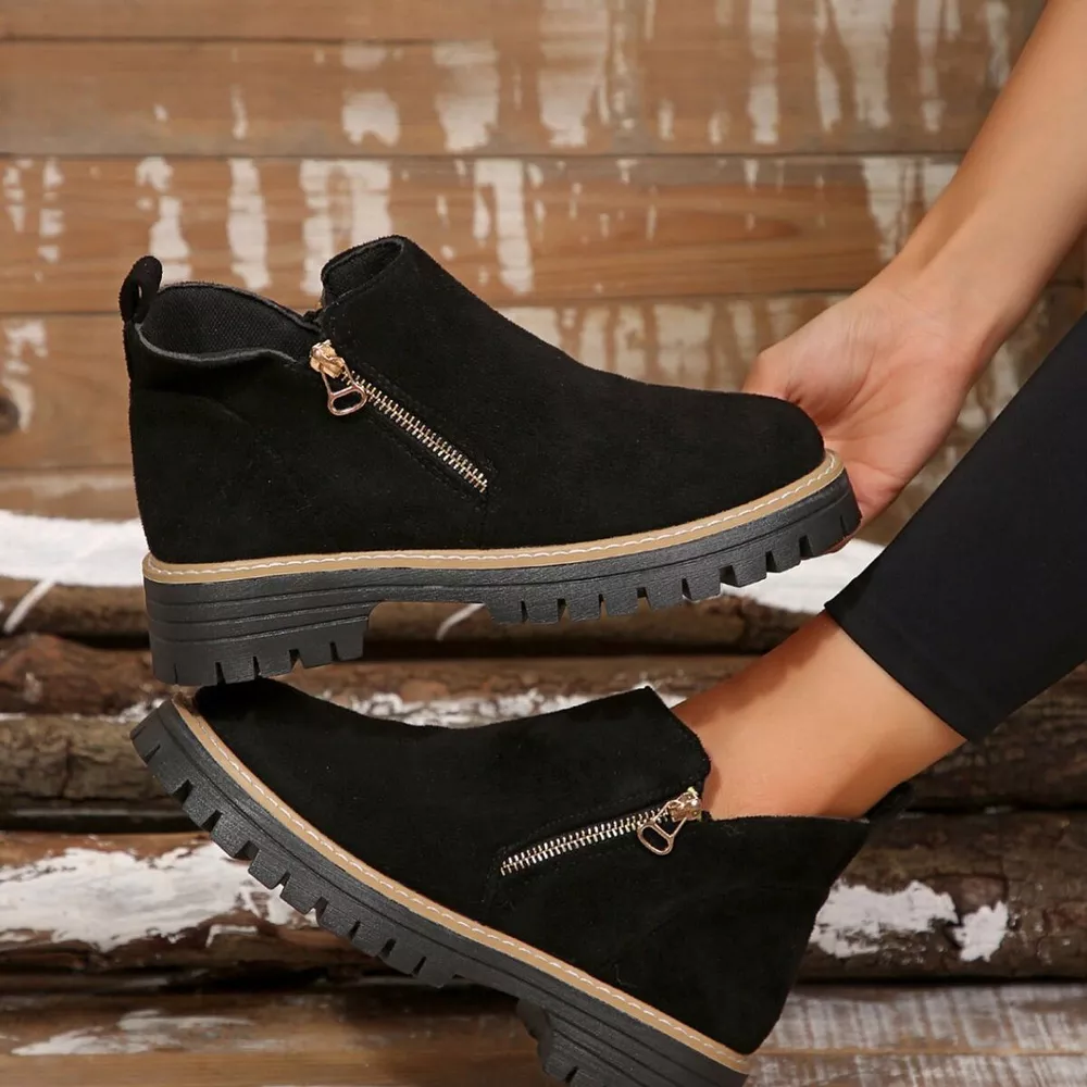 Side Zip Ankle Boots, image 6