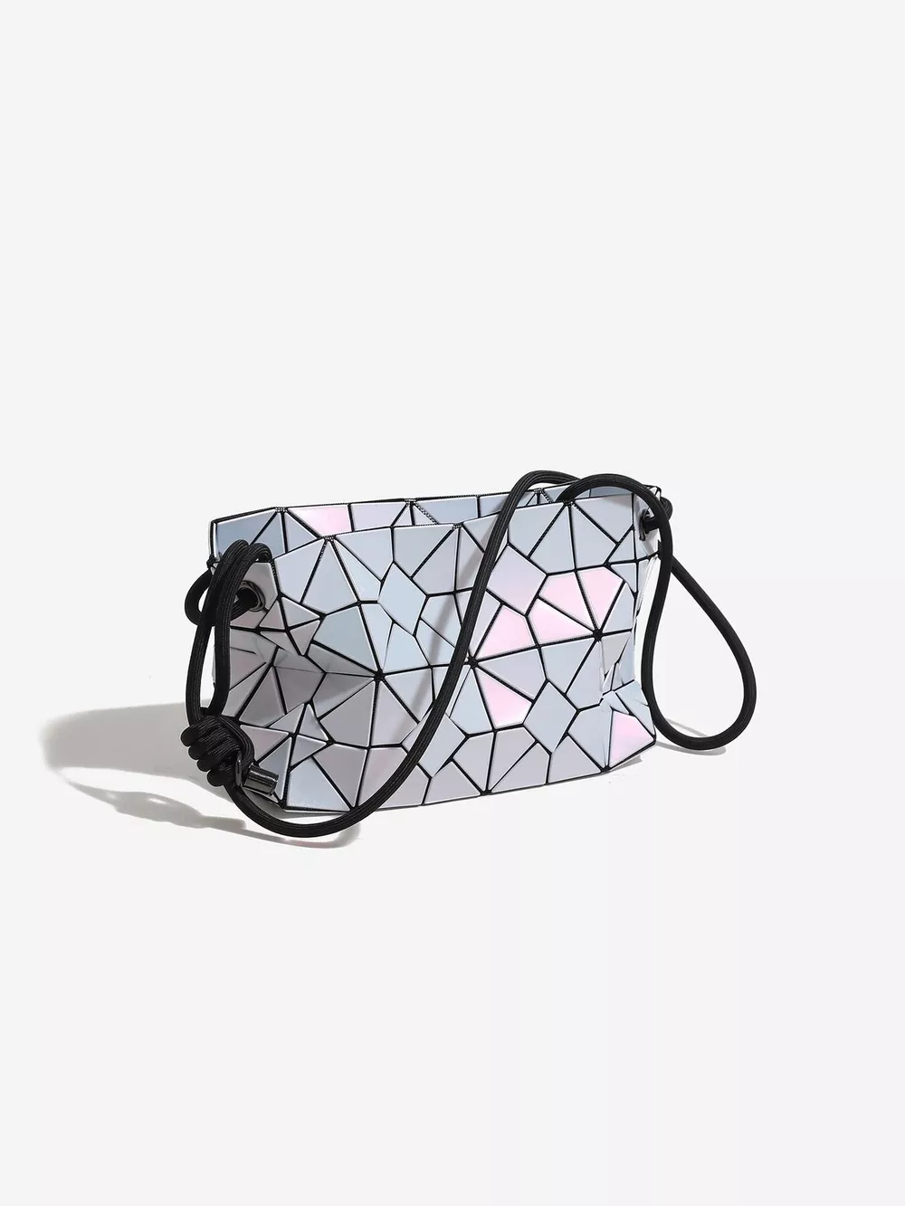Geometric Prism Iridescent Shoulder Bag, image 2