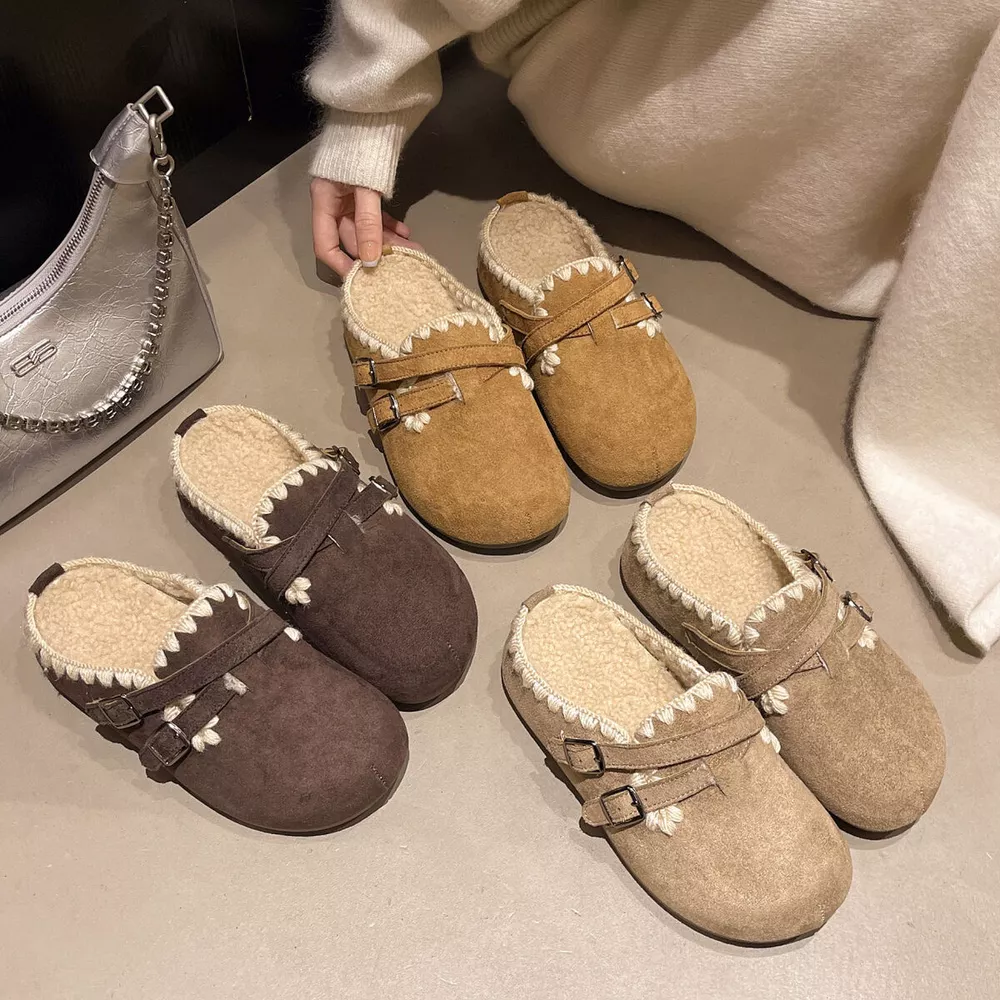Decorative Buckle Slip-Ons, image 2