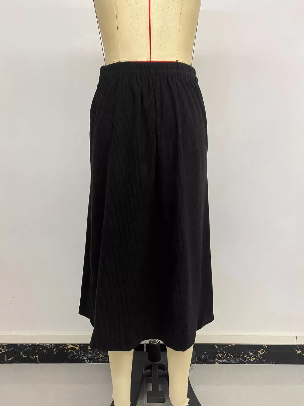 Corduroy Midi Skirt, image 14
