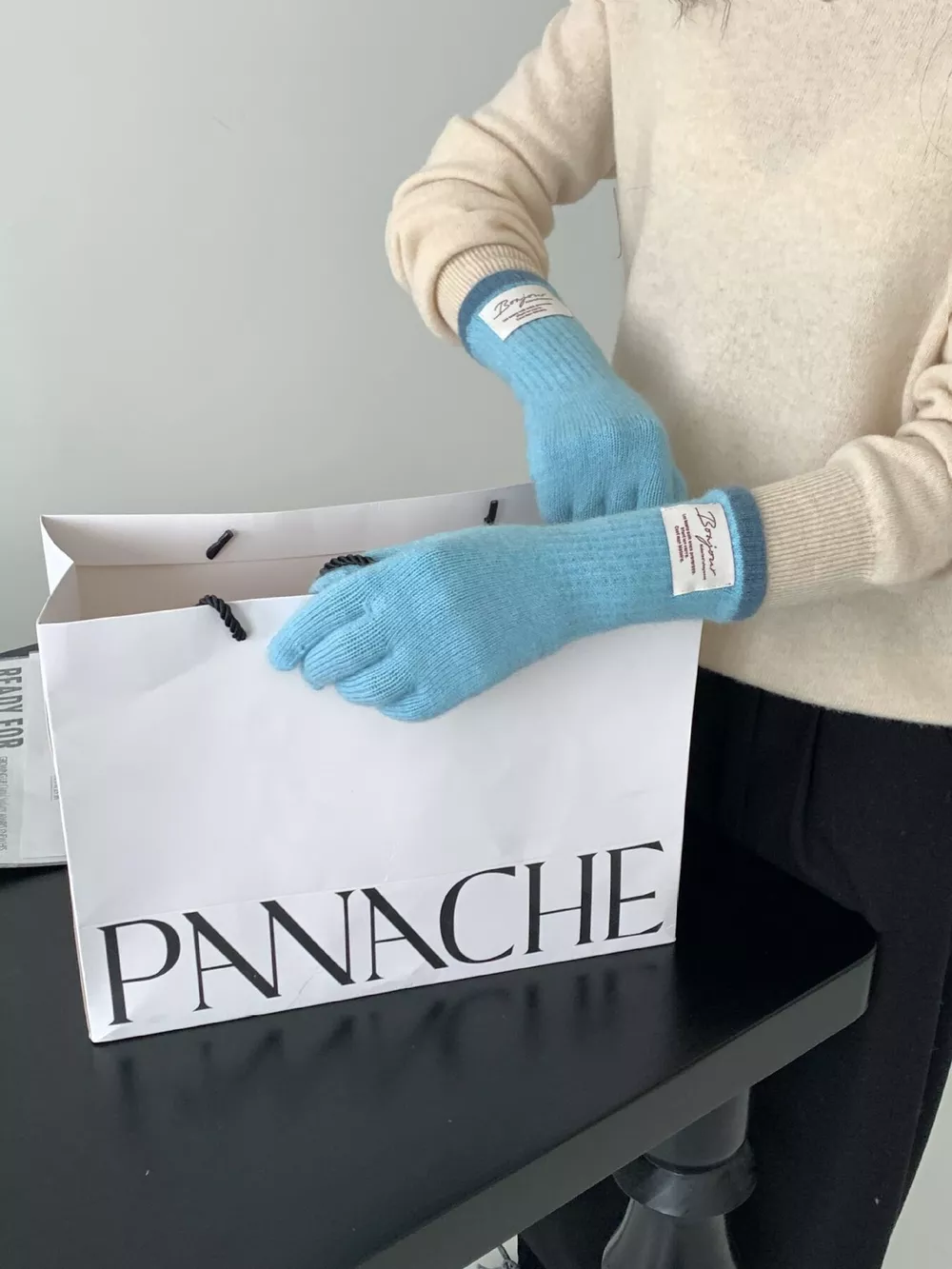 Cozy Knit Touchscreen Gloves, image 2