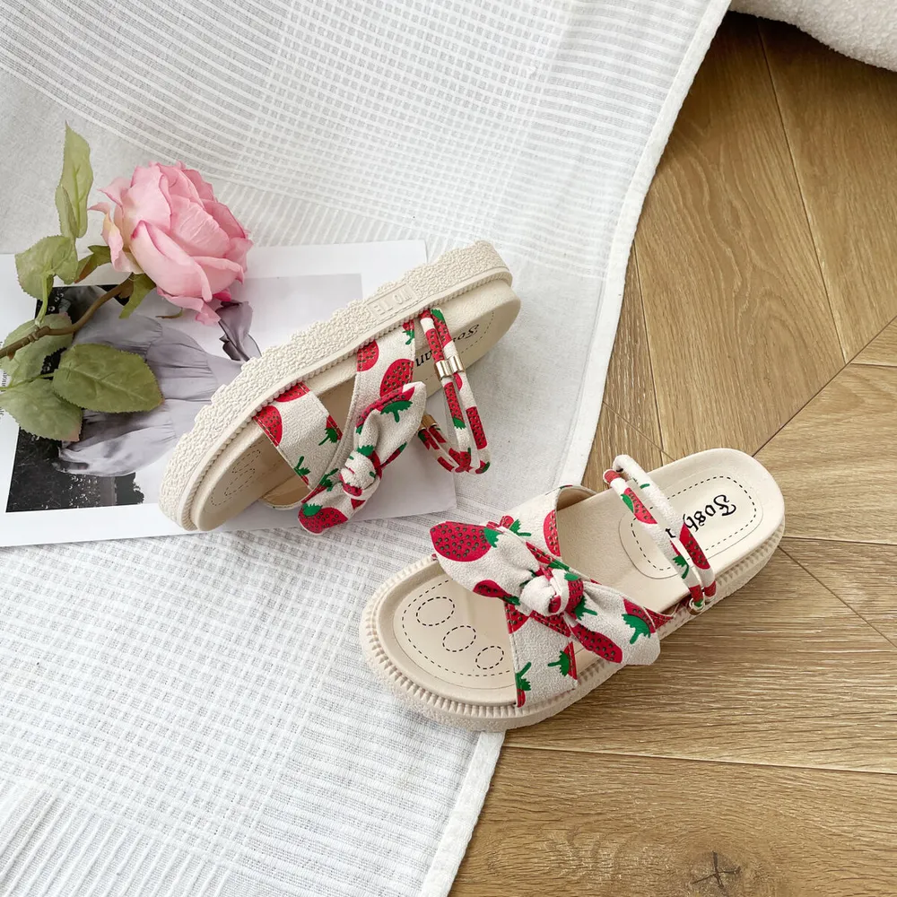Bow Open Toe Platform Sandals, image 7