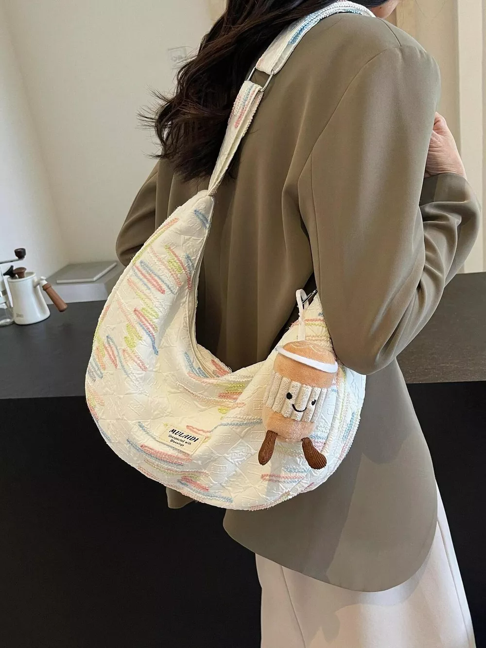 Cartoon Charm Crossbody Bag, image 3