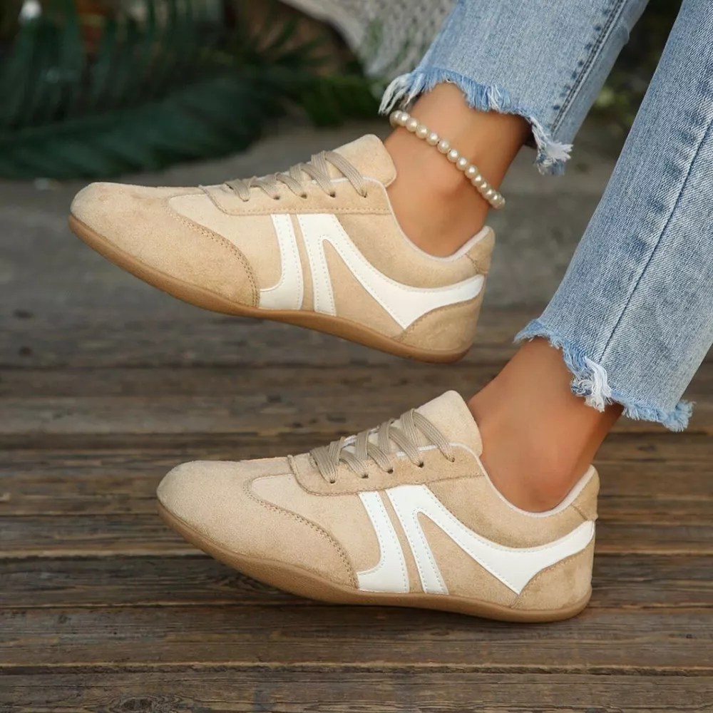 Round Toe Lace Up Sneakers, image 7