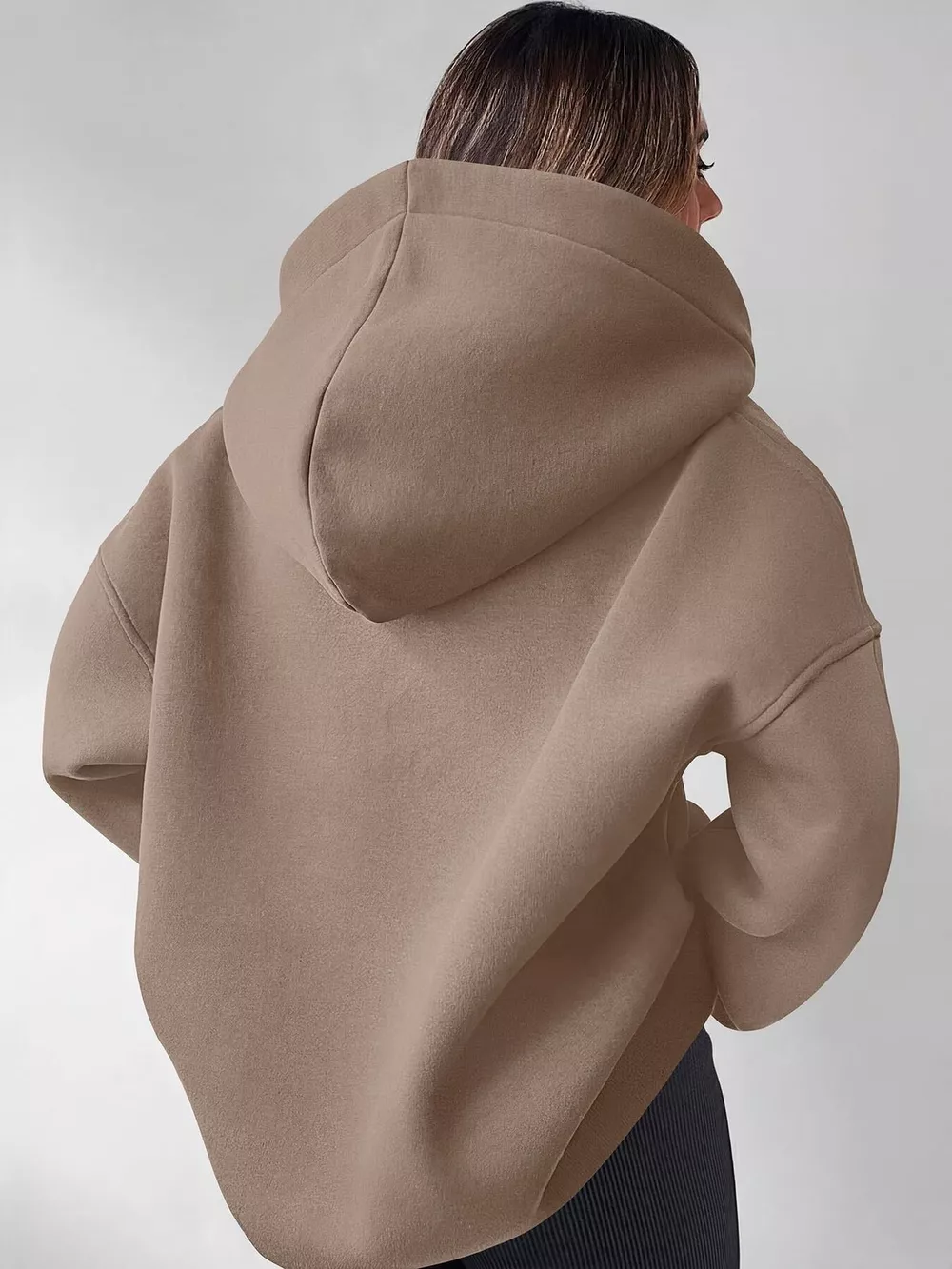 Oversized Quarter-Zip Hoodie, image 19