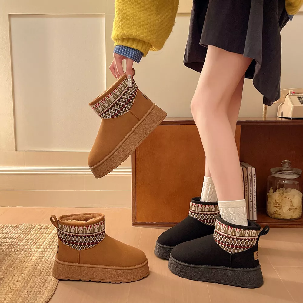 Round Toe Platform Boots, image 2