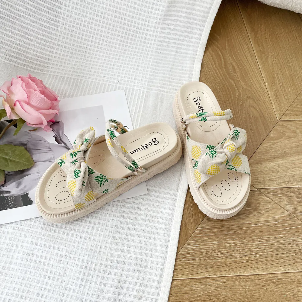 Bow Open Toe Platform Sandals, image 13