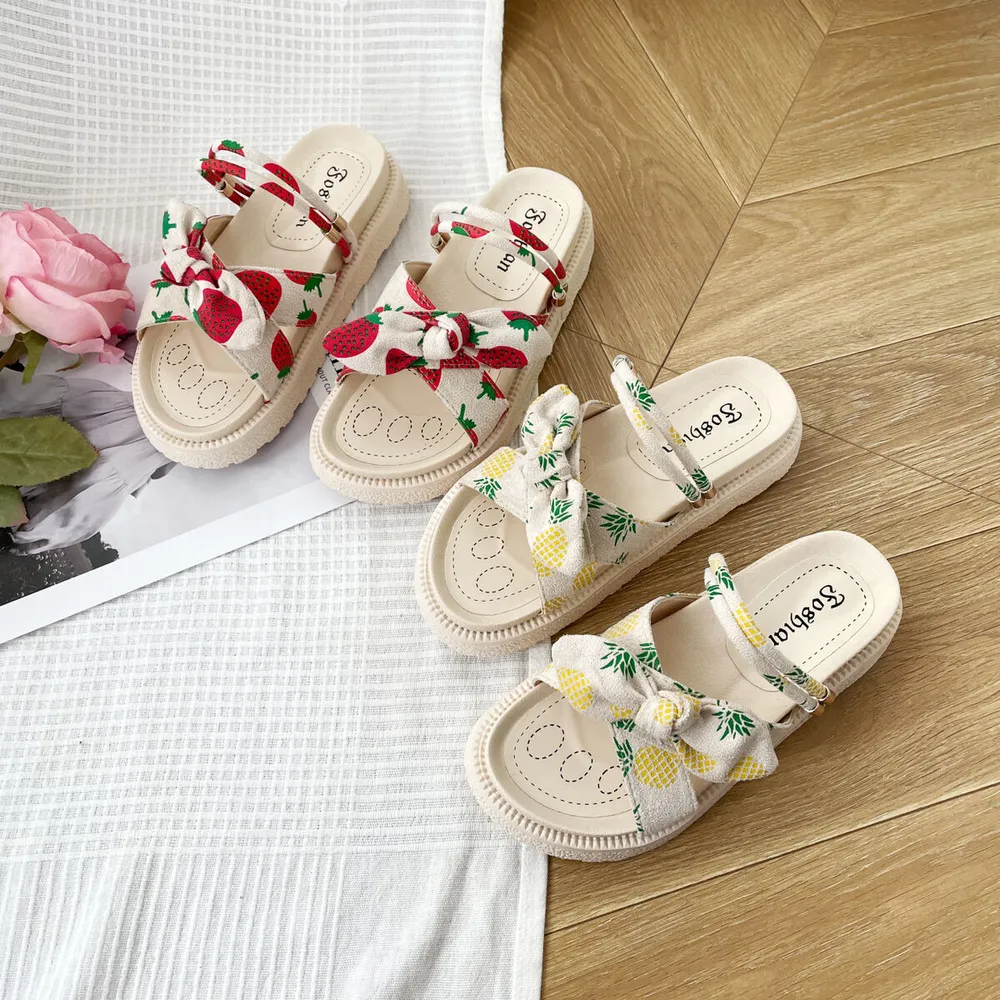 Bow Open Toe Platform Sandals, image 2