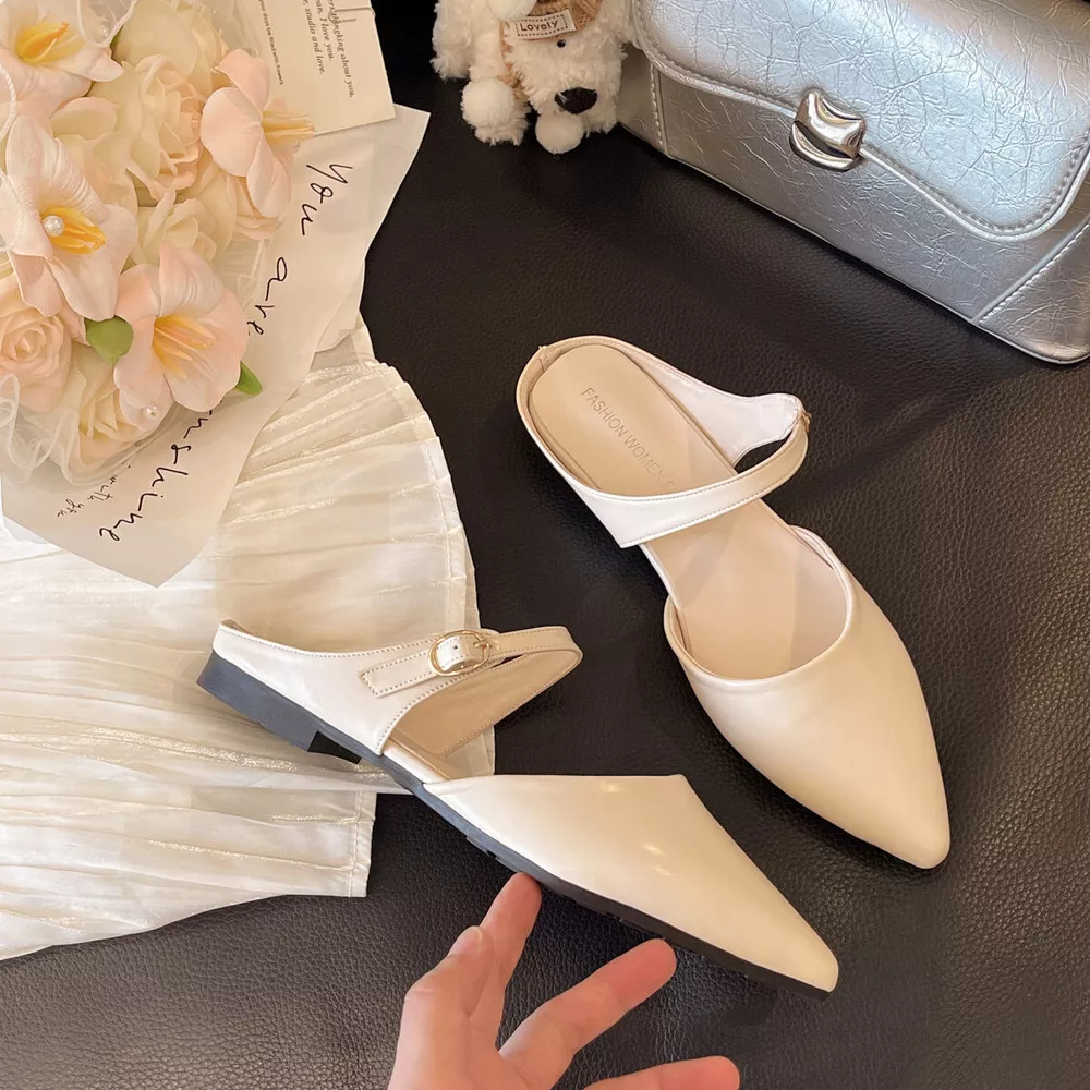 Point Toe Flats Sandals, image 12