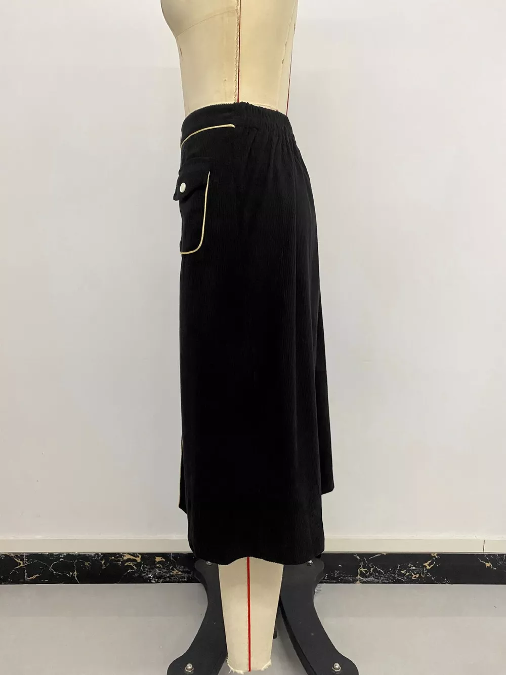 Corduroy Midi Skirt, image 13