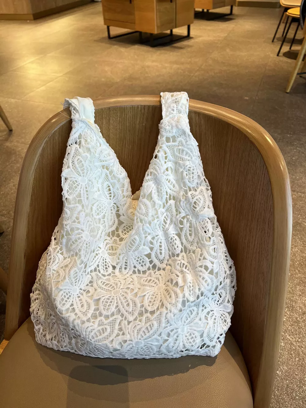 Floral Lace Handbag, image 2