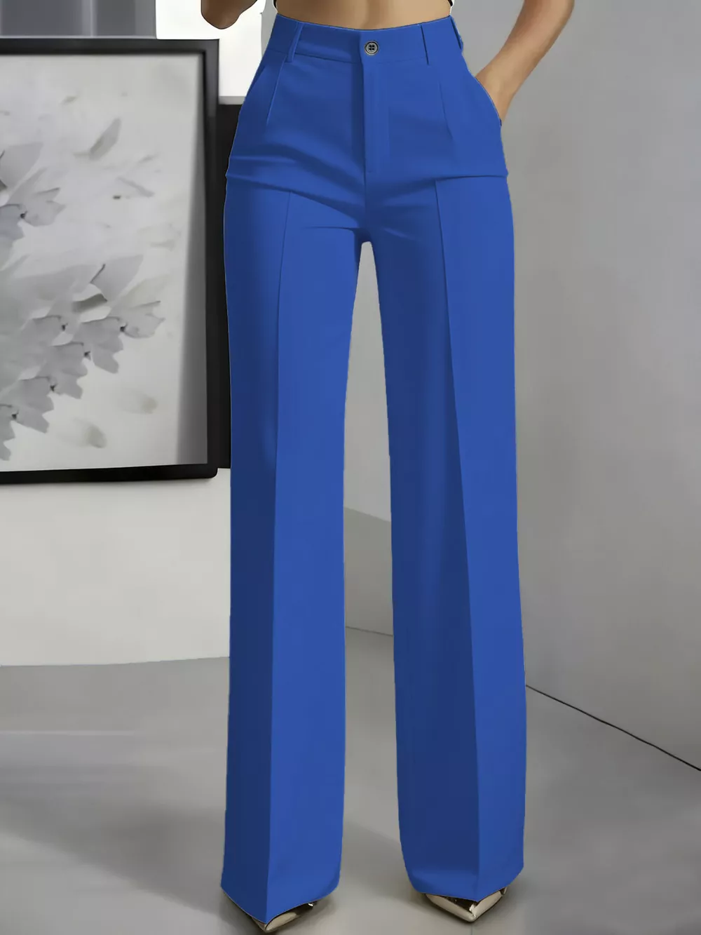 Full Size High-Waisted Wide-Leg Pants Plus Size, image 15