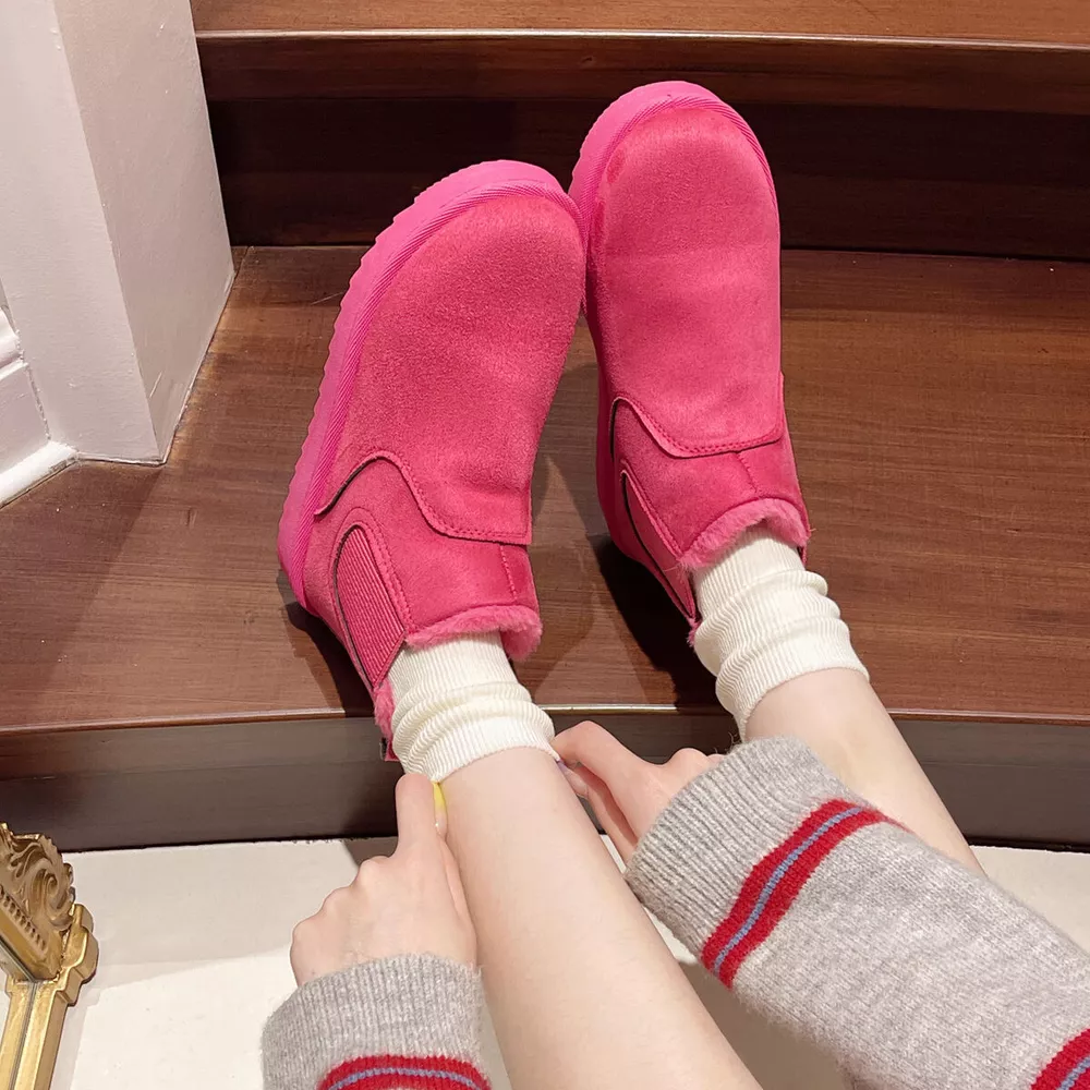 Round Toe Platform Boots, image 14