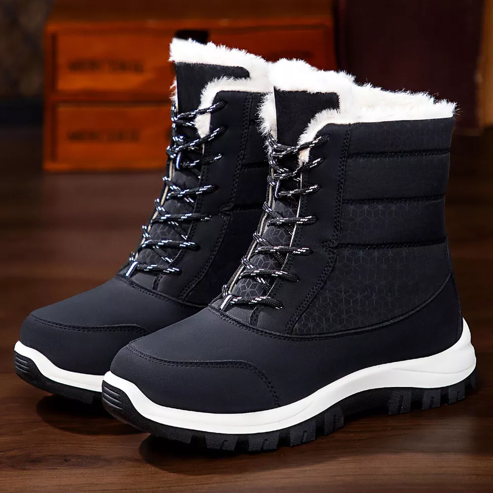 Winter Waterproof Snow Boots with Warm Fur Lining, image 3
