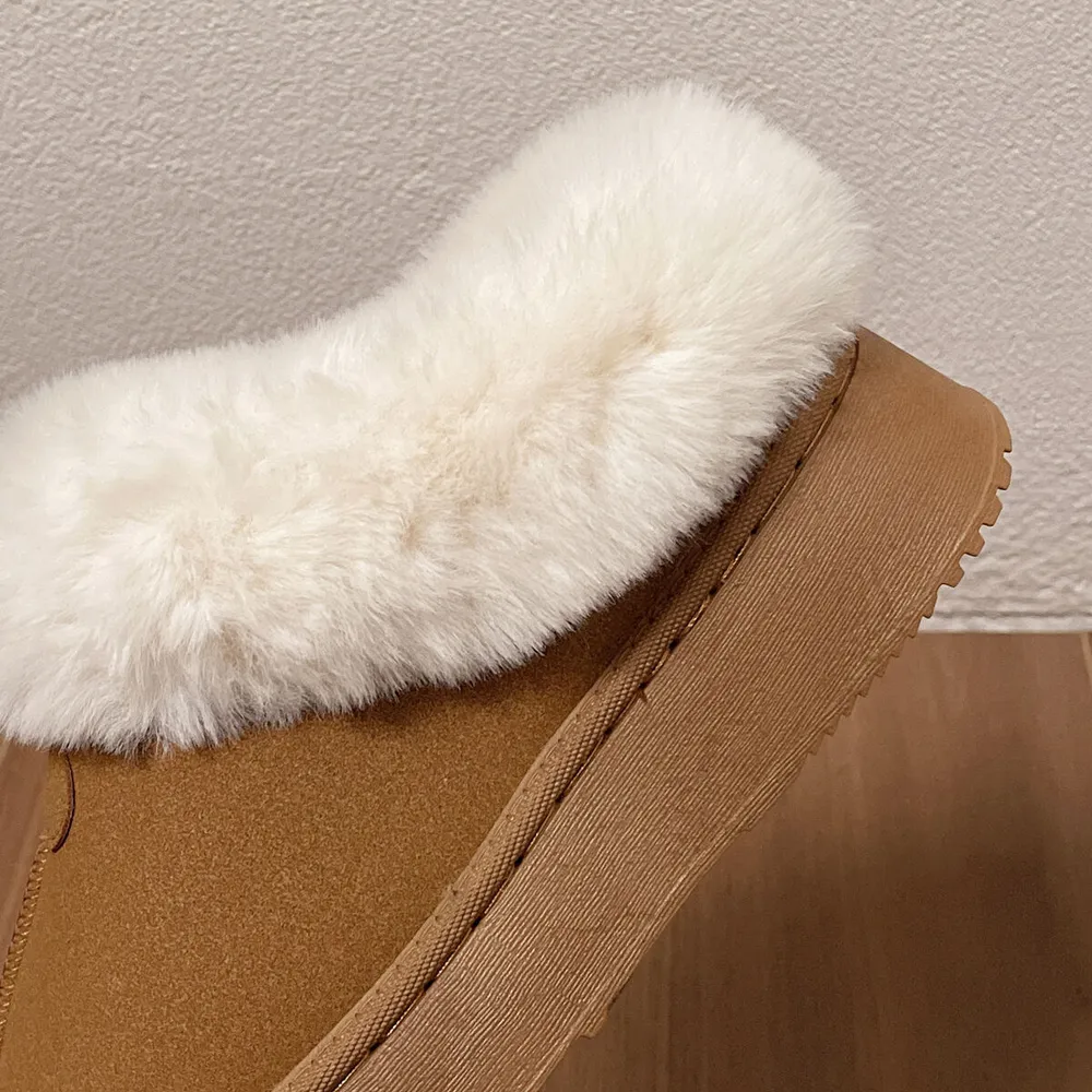 Cozy Furry Platform Boots, image 9