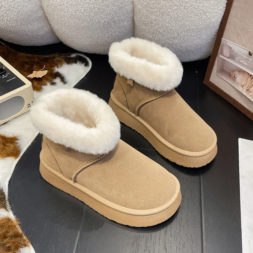 Round Toe Platform Boots, image 9