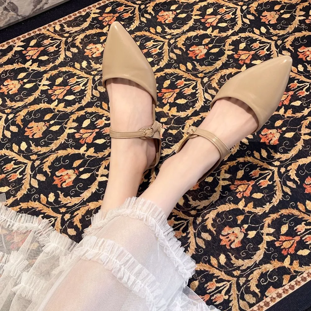 Point Toe Flats Sandals, image 8