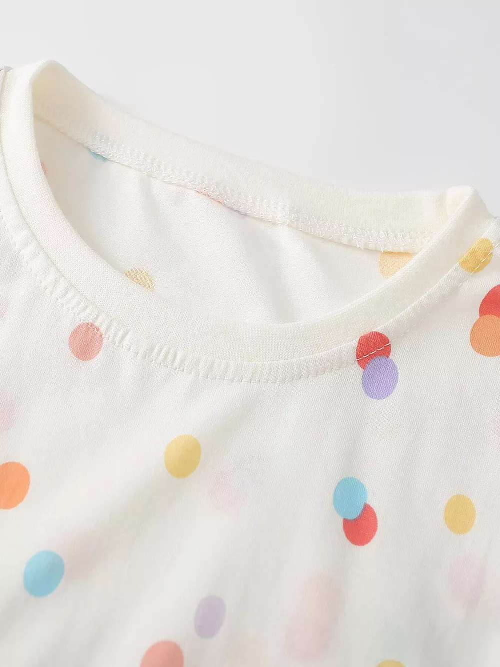 Children's Polka Dot Bag Applique T-Shirt, image 3