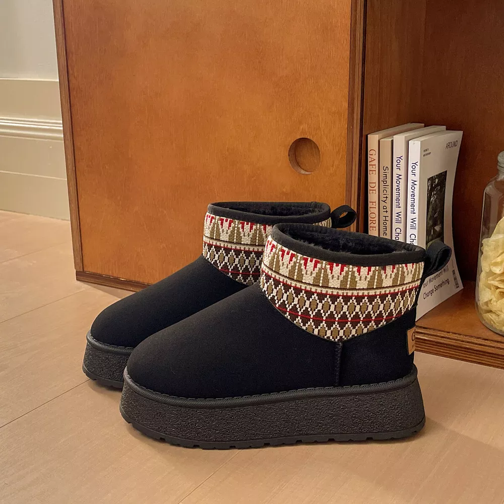 Round Toe Platform Boots, image 4