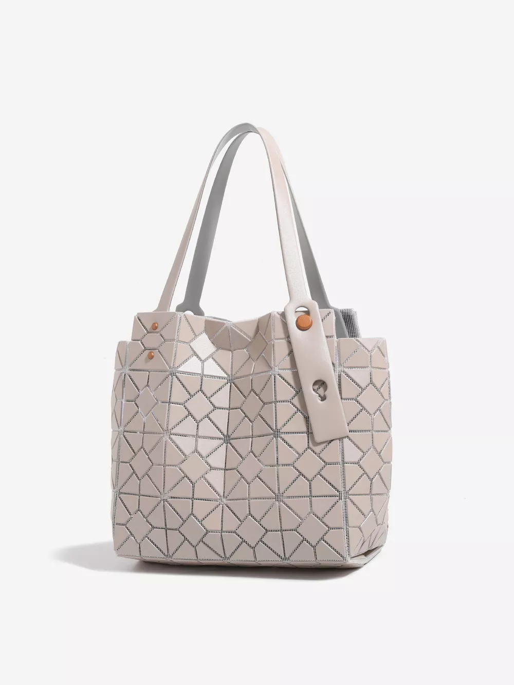 Geometric Lattice Structured Handbag, image 2