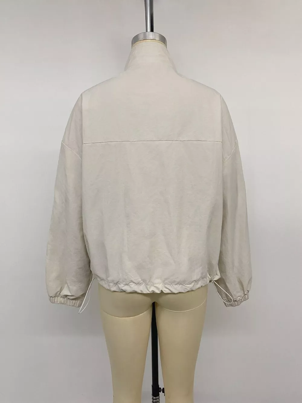 Zip-Up Dropped Shoulder Jacket, image 13