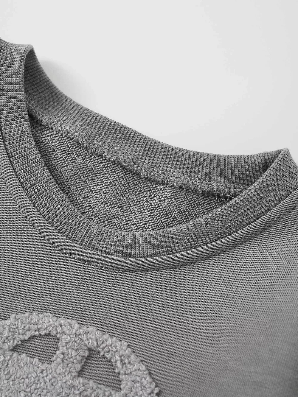 Children's Car Applique Crew Neck Sweatshirt, image 3