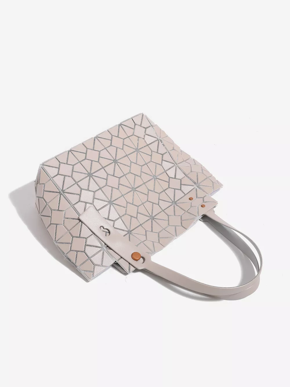 Geometric Lattice Structured Handbag, image 4