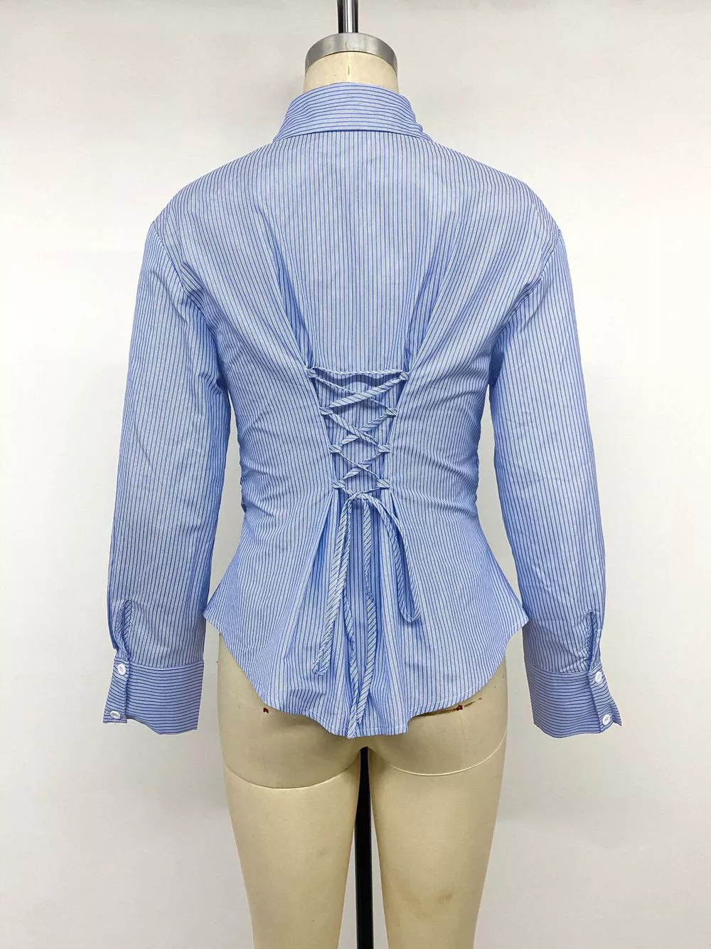 Striped Slim-Fit Button-Down Shirt, image 14
