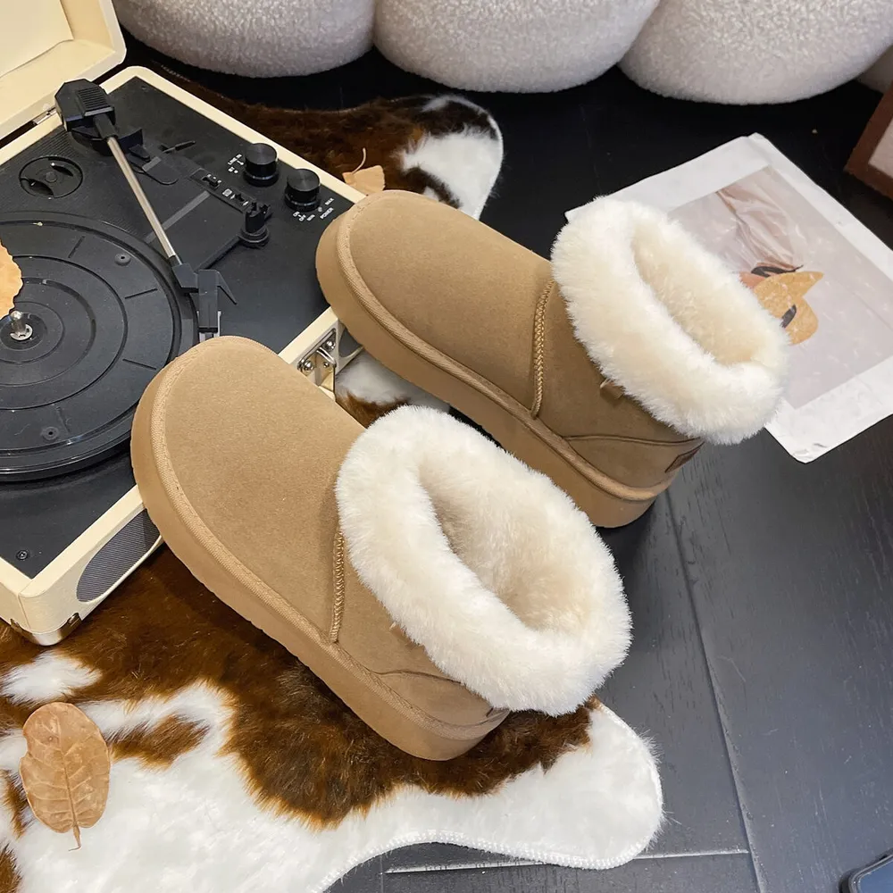 Round Toe Platform Boots, image 6