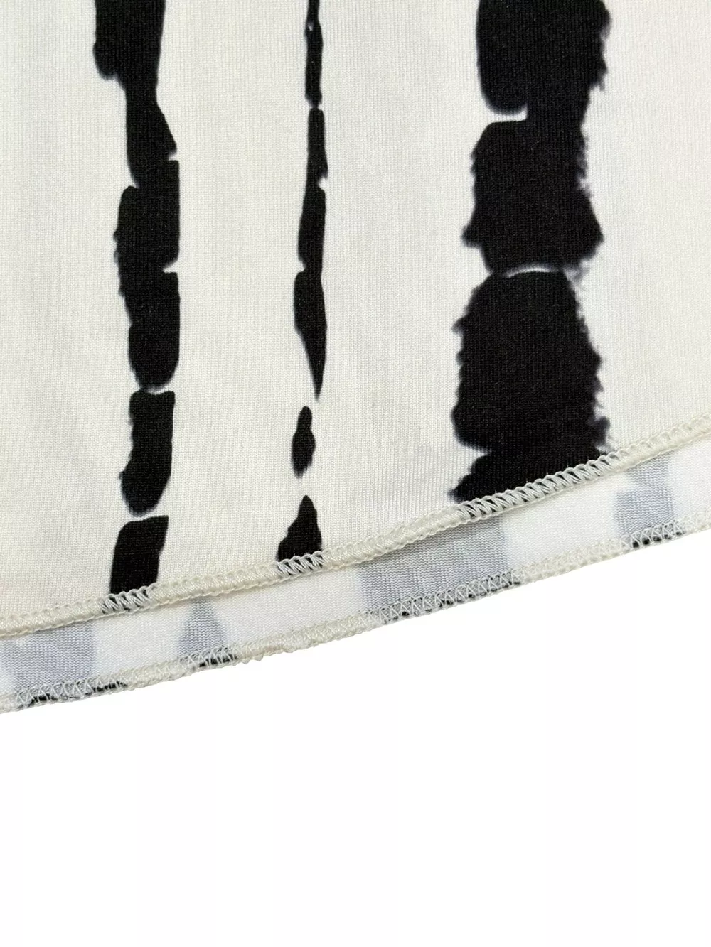 Smocked Asymmetrical Hem Skirt, image 7