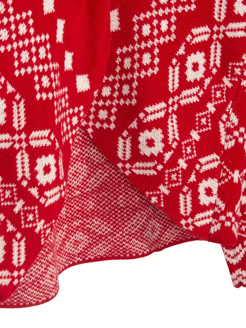Christmas Tree Reindeer Long Sleeve Sweater, image 7