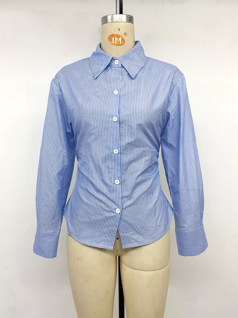 Striped Slim-Fit Button-Down Shirt, image 13