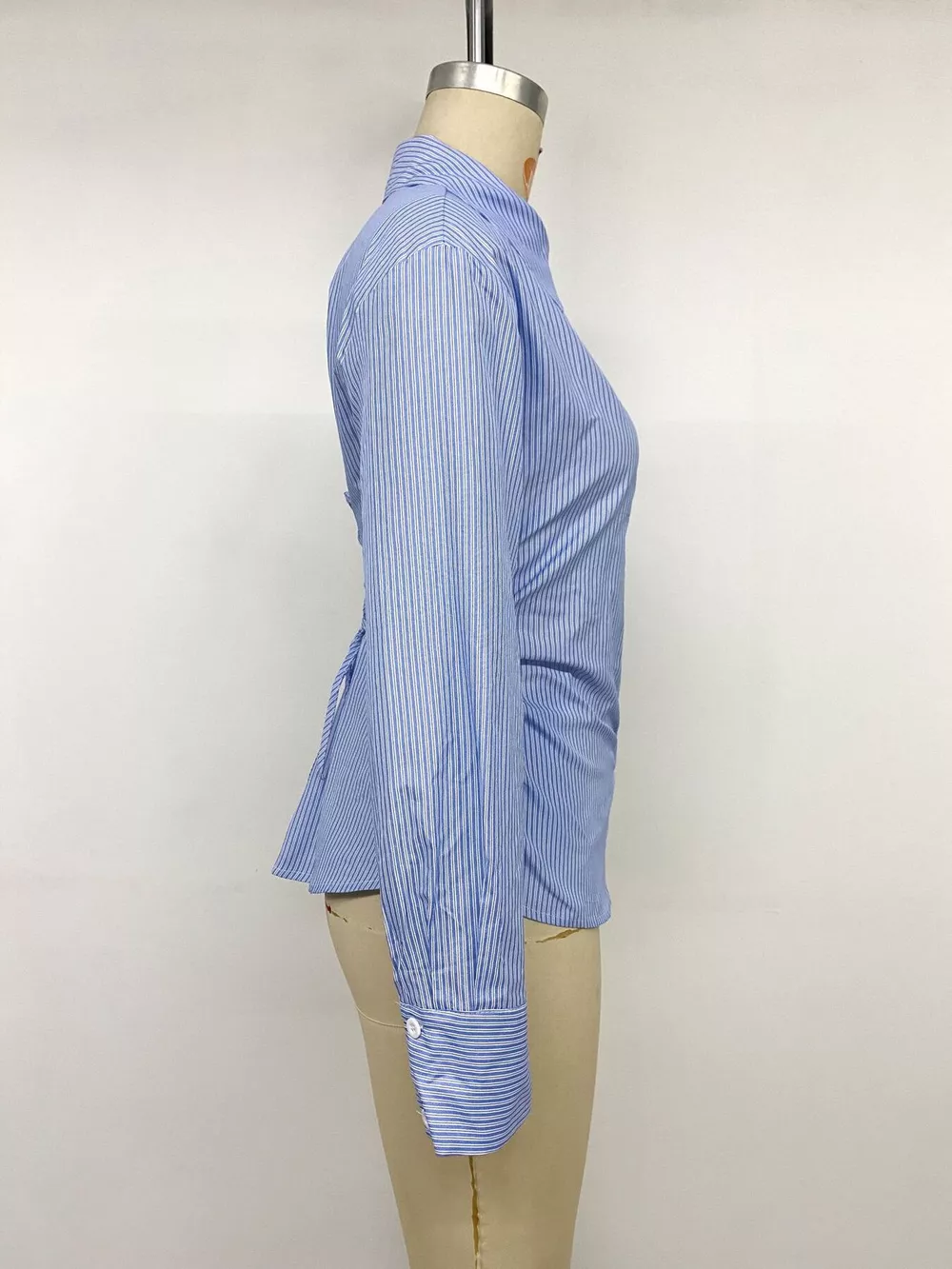 Striped Slim-Fit Button-Down Shirt, image 15