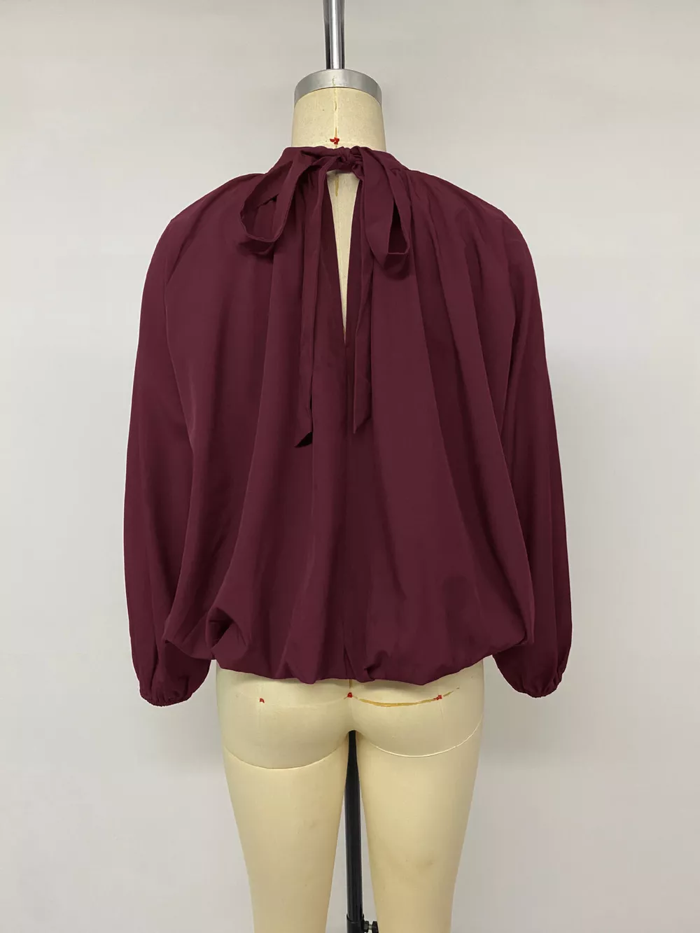 Tie Back Balloon Sleeve Blouse, image 10