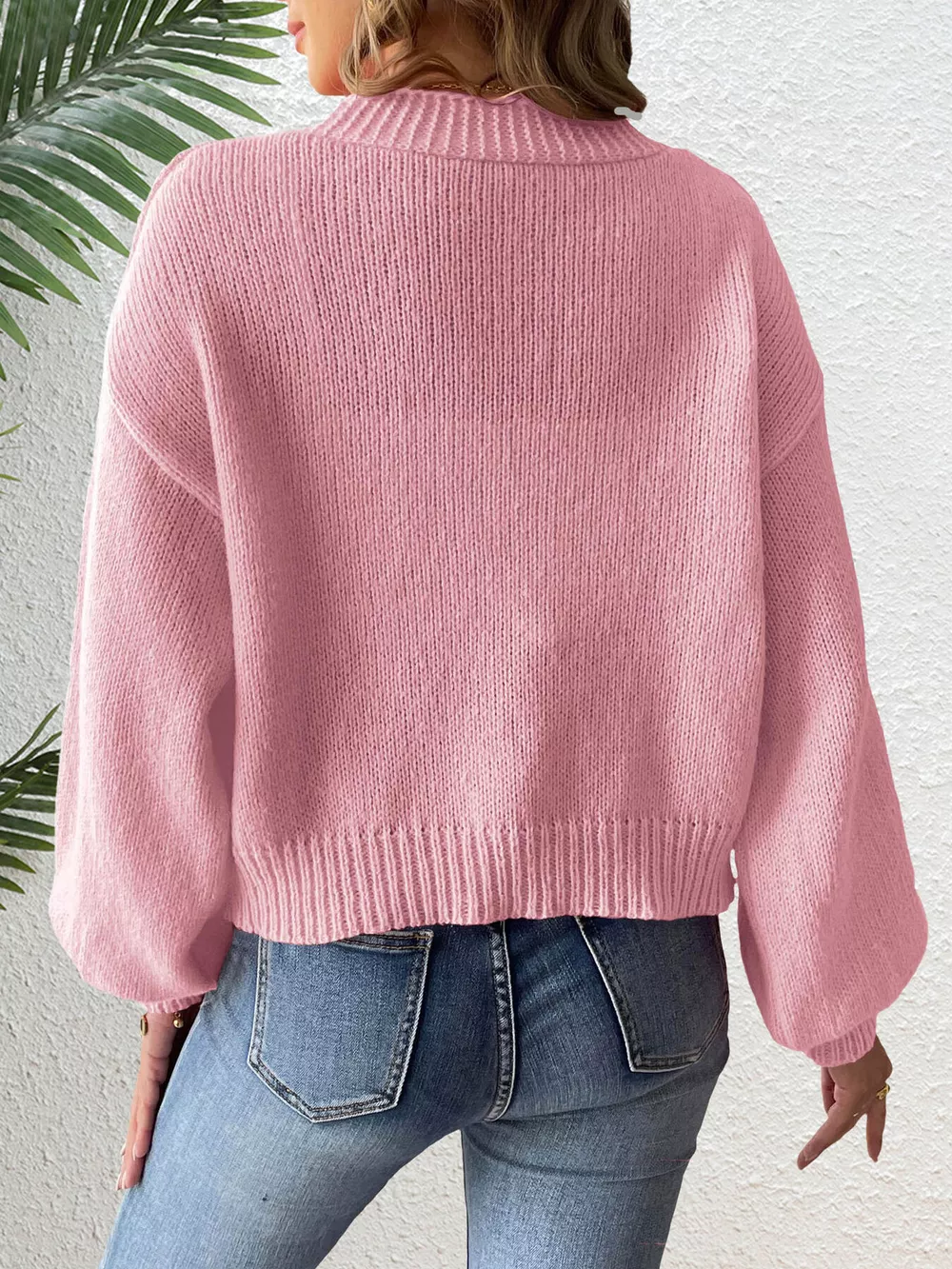Bow-Tie Open Front Knit Cardigan, image 17