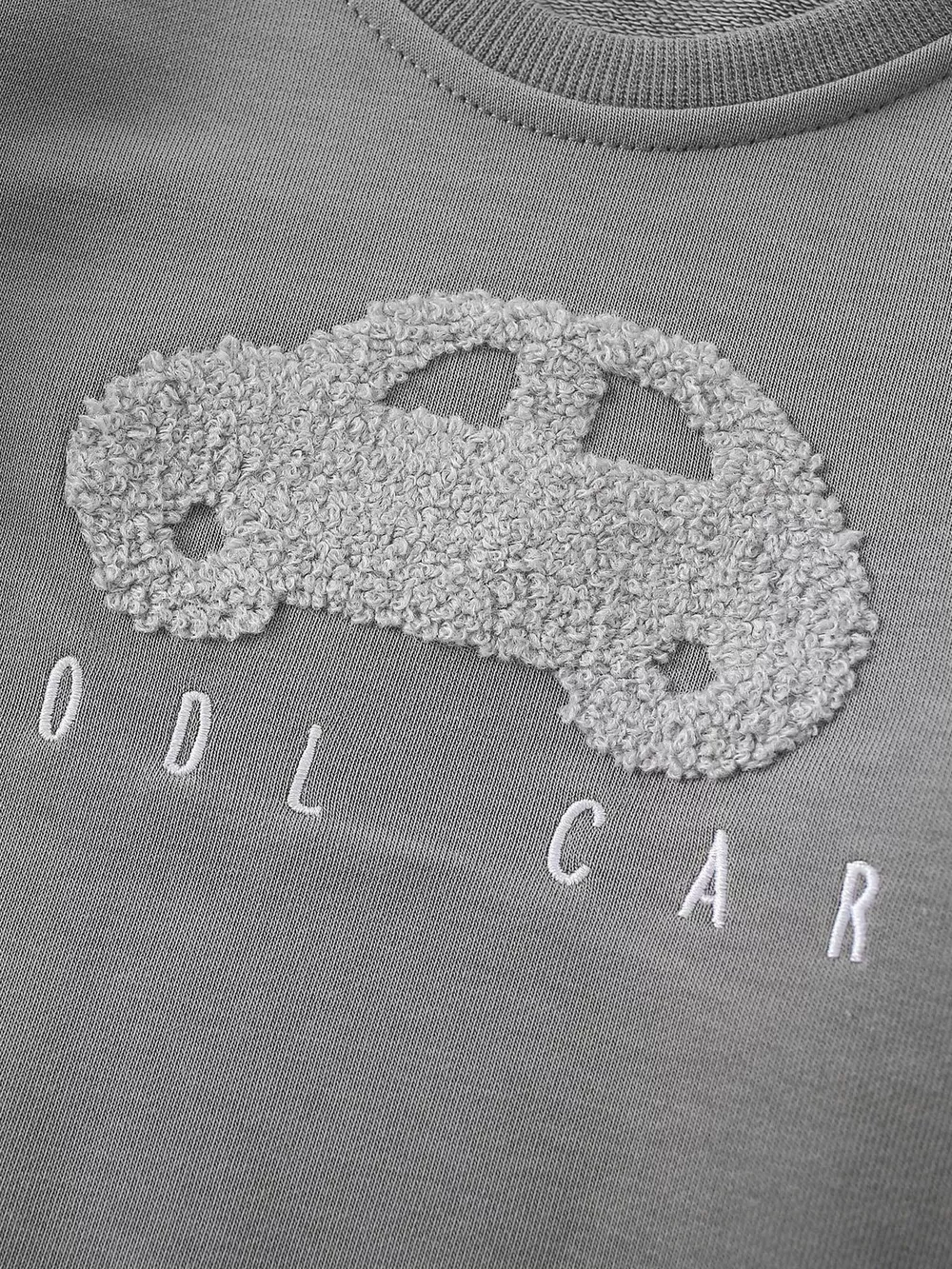 Children's Car Applique Crew Neck Sweatshirt, image 4