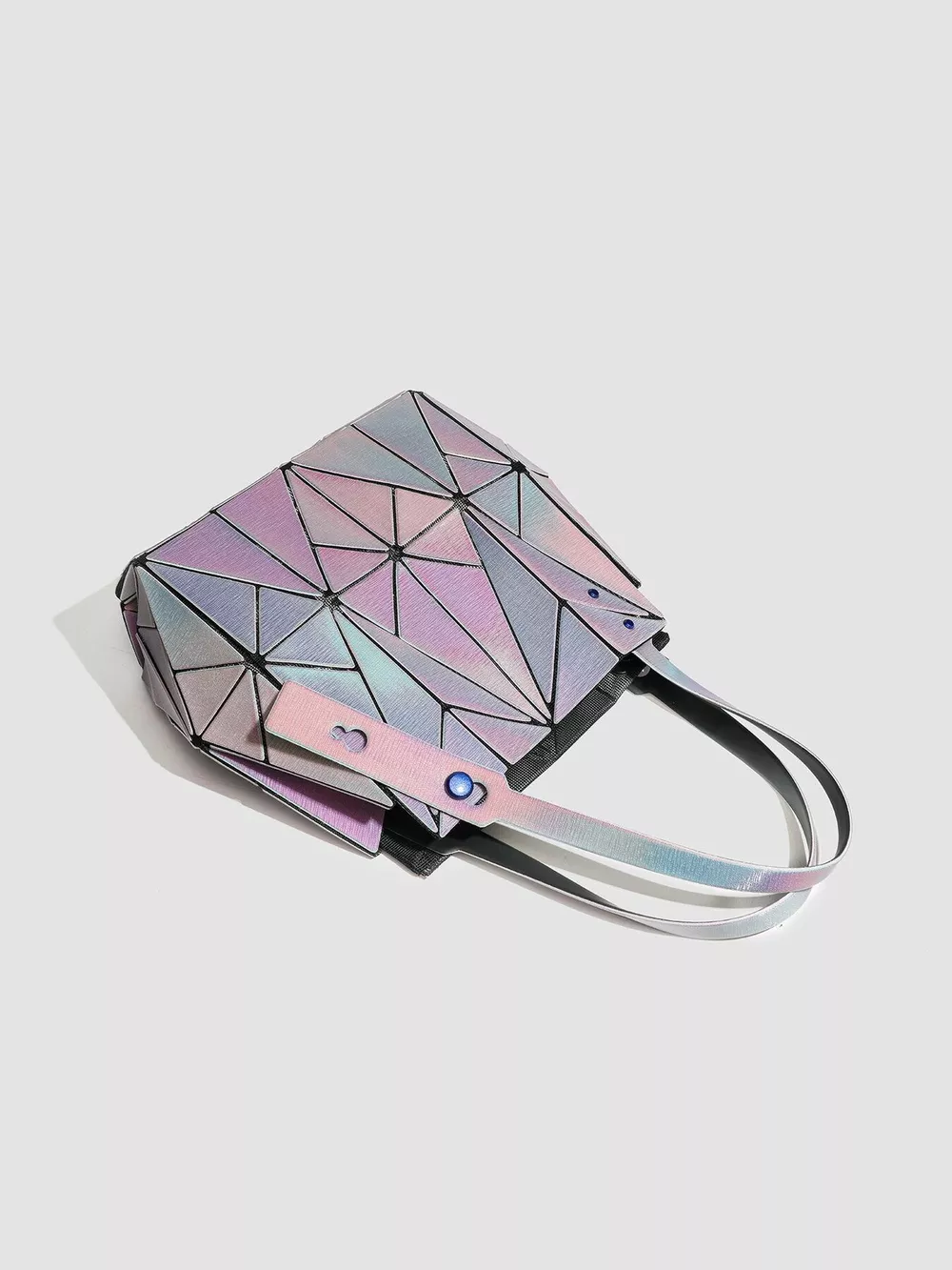 Geometric Iridescent Shoulder Bag, image 8